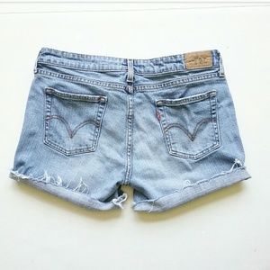 Levi's Shorts - Levi's 545 Distressed Cut Off Jean Shorts Levi's Shorts - Levi's 545 Distressed Cut Off Jean Shorts